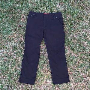 Anthropologie Cartonnier Charlie Black Trousers